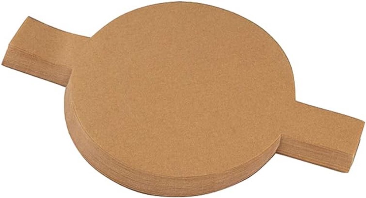 100 Stuks Ronde Bakpapier Vellen Antiaanbak voor Bakvormen