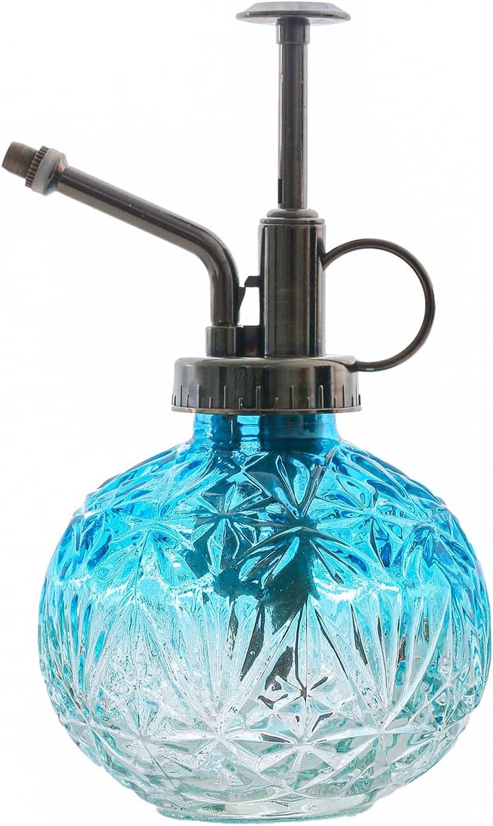 Vintage Glazen Plantenspuitfles 200ml - Stijlvolle Planten Gieter voor Kamerplanten en Succulenten