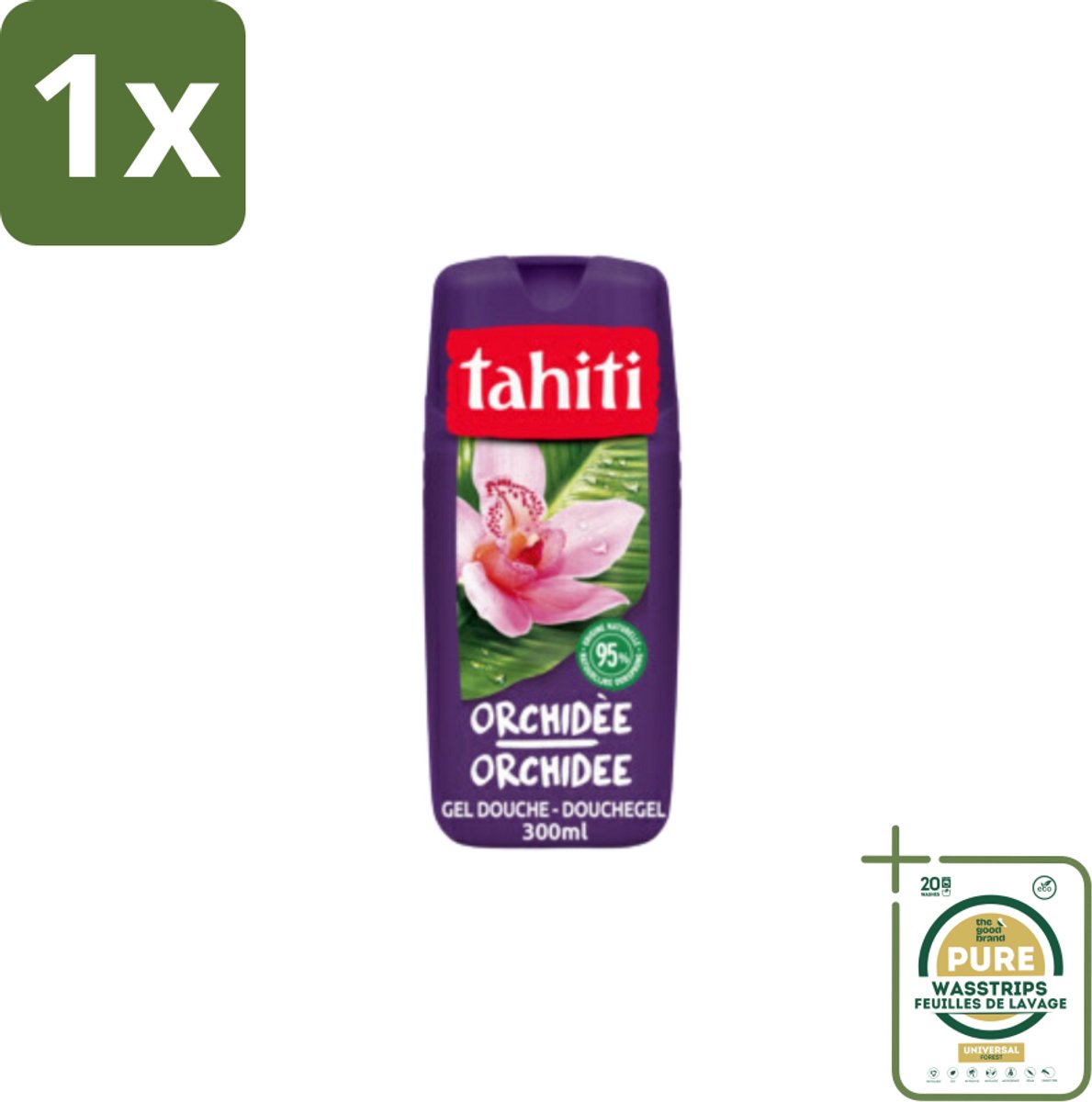 1 x Tahiti – Douchegel – Orchidee - 315 ml- Koffiezetapparaat - Koffiezetapparaat - Koffiezetapparaat