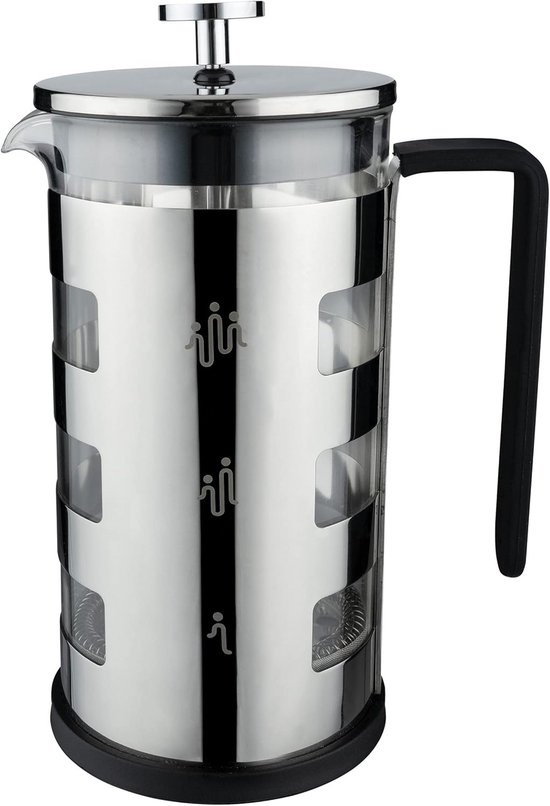 Blumtal French Press Caffe 350 ml (2 kopjes), Frans koffiezetapparaat, koffiezetapparaat met stalen filters