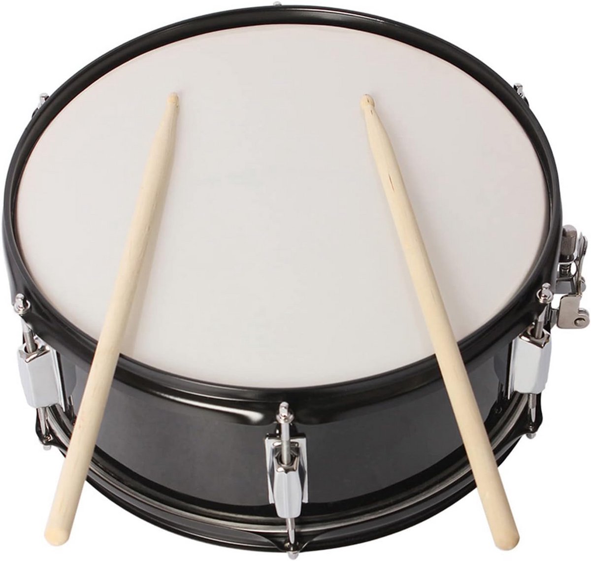 Snaredrum Set 14 inch met Stokken en Stemmelsleutel - Compleet Percussie Instrument