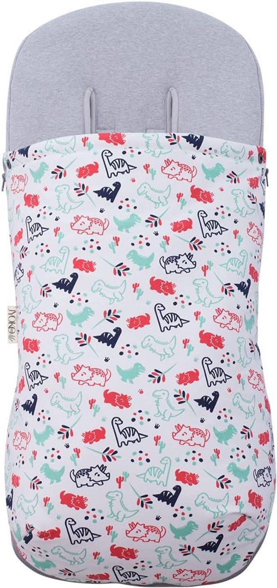 Universele Kinderwagen Voetenzak - Warm en Zacht Teddy Fleece met Katoen van Universele — afbeelding 5