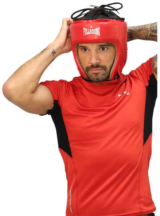 Bokshelm Fullboxing Protect Rojo ÚNICA