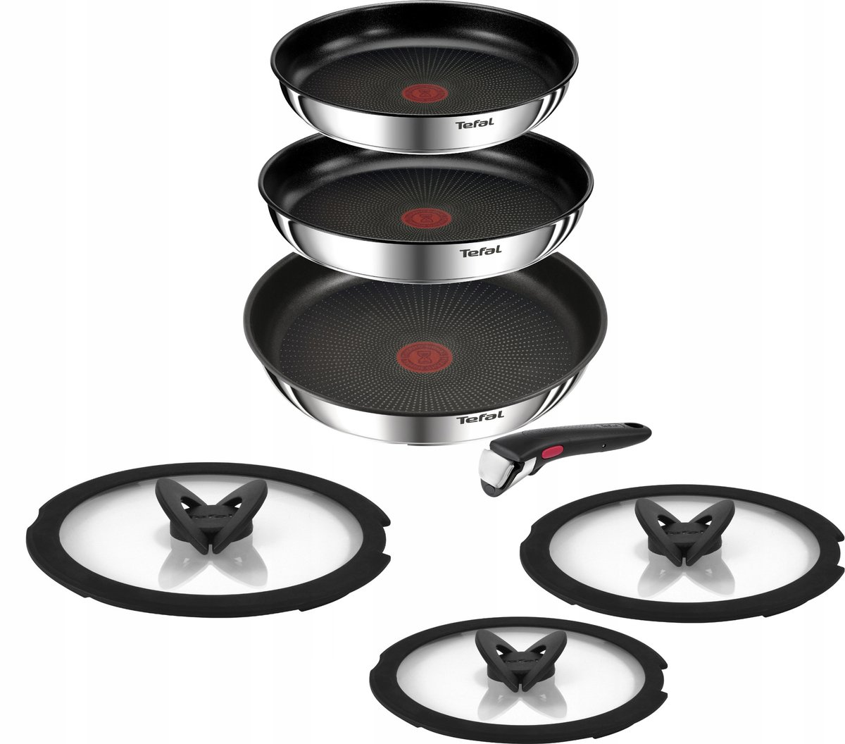 Tefal Ingenio Emotion Pannenset 7-delig - Inductie - 22/24/28cm