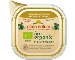 Almo Nature Bio Organic Maintenance - Kalkoen - 19 x 85g