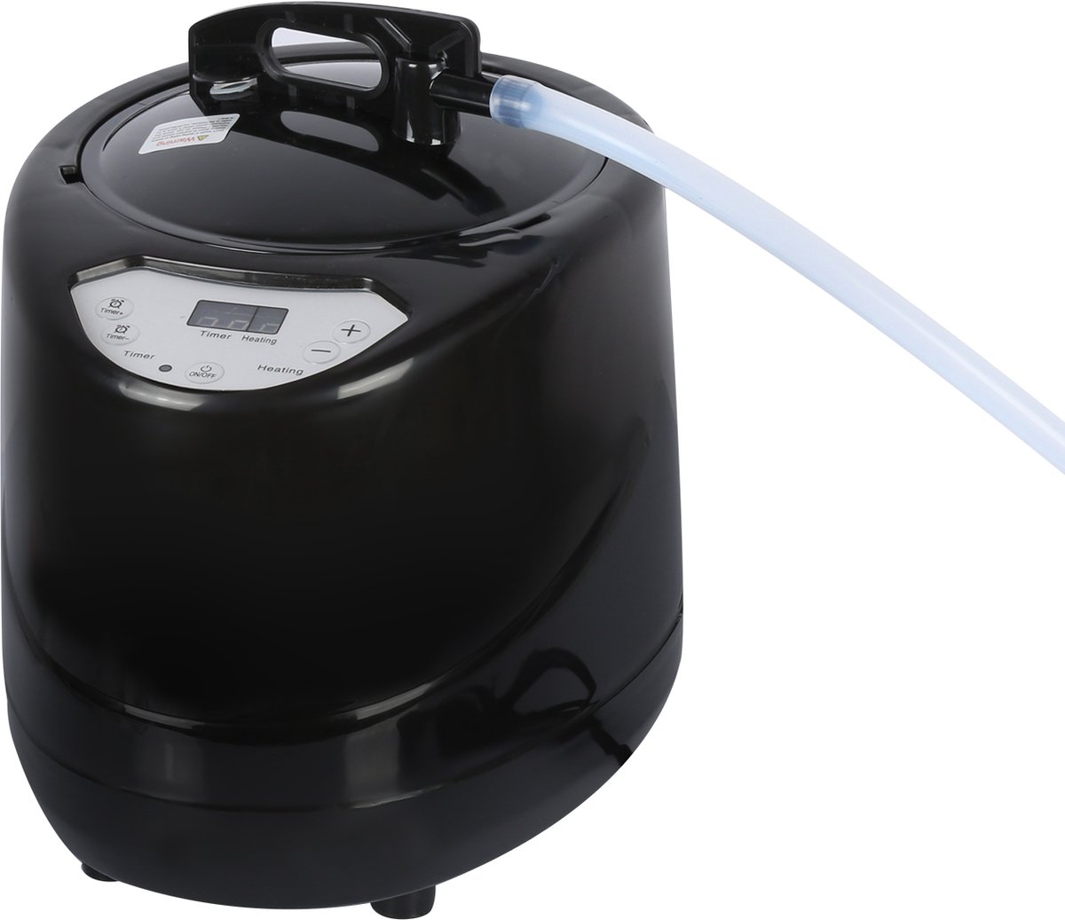 PIPIPOXER-Draagbare stoomsauna voor 1-2 personen met 3-liter stoomgenerator, afstandsbediening, 1500W, 220V, zwart thumbnail 3