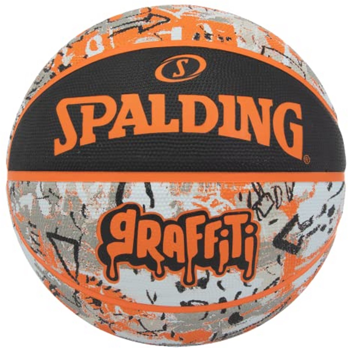 Volwassen Graffiti Basketbal 5 voor Recreatief Gebruik