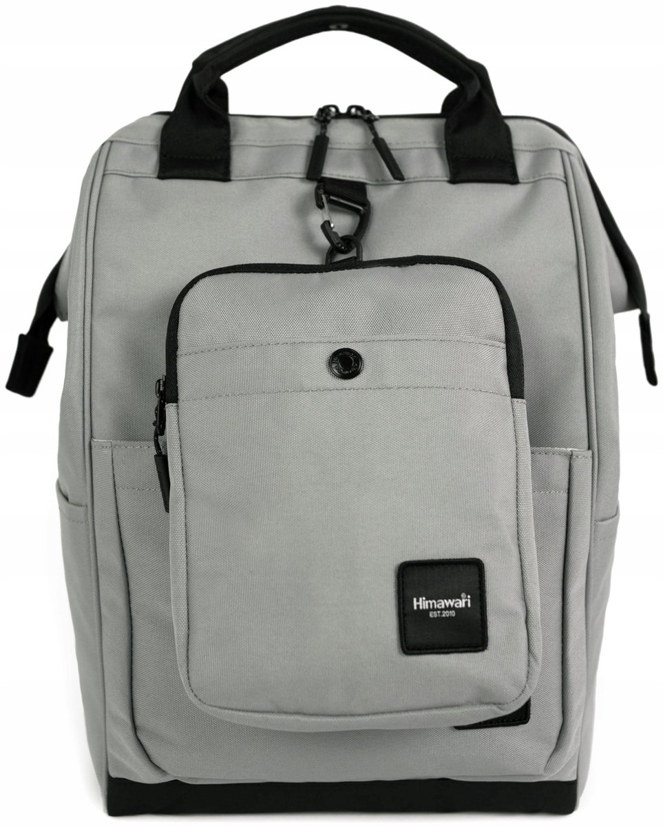 Himawari No. 62 Case M Rugzak - Grijs, Waterdicht, Laptopcompartiment