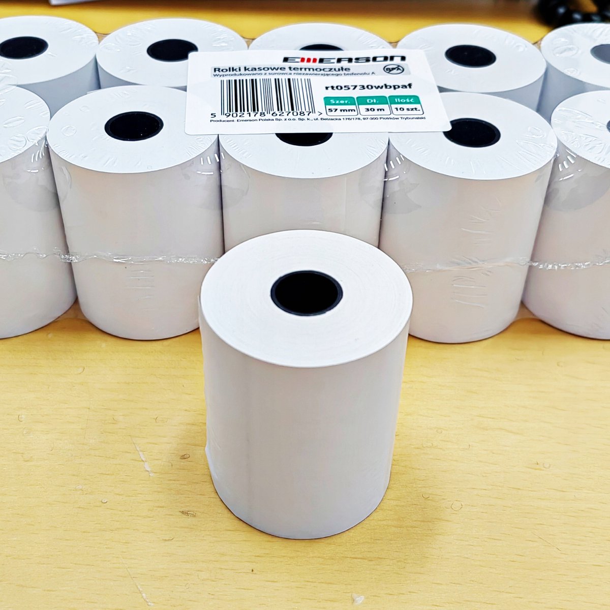 Emerson Thermische Kassabonrolle 57mm x 30m - 1 Stuk