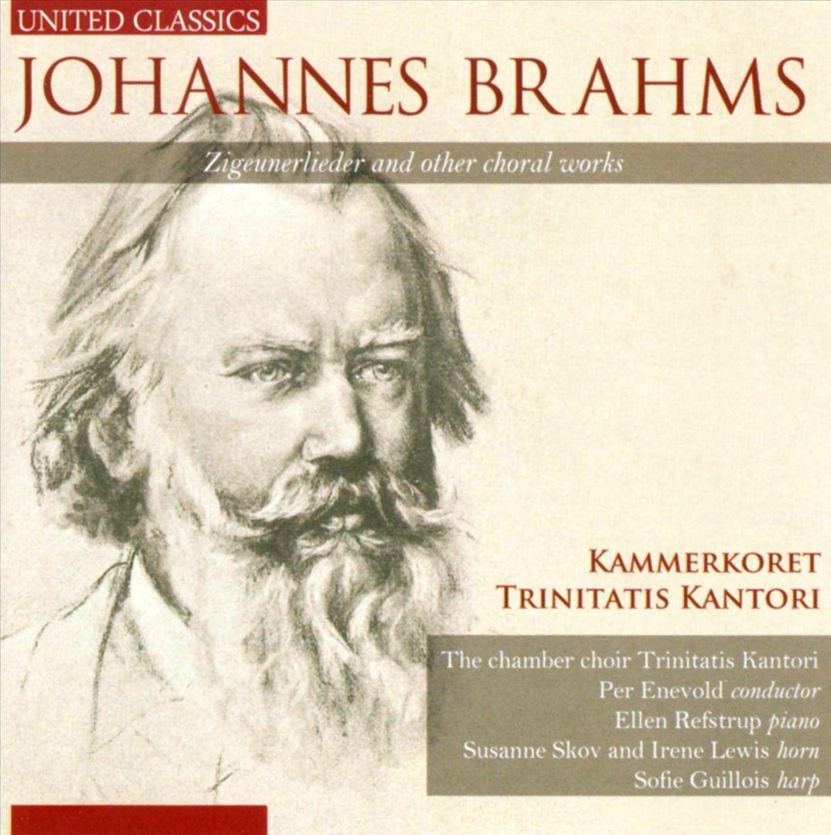 Kammerkoret Trinitatis Kantori - Brahms; Zigeunerlieder & Other Chor (CD)