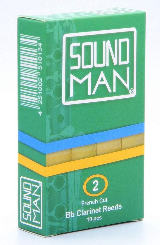 RuiJOTWAT 10 Pack Bb Klarinet Riet Sterkte 2.0 Riet