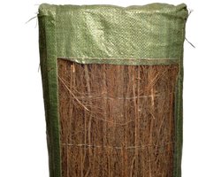 TuinChamp Heidemat 1cm 100 x 500 cm - Tuinafscheiding natuurlijk hout - Balkonscherm - Heidematten op rol - Natuurlijke uitstraling