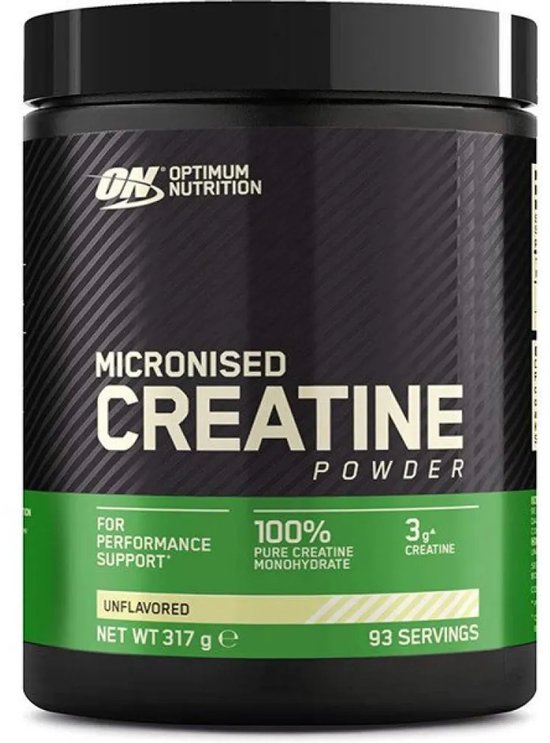 Optimum Nutrition Micronized Creatine Powder - Creatine Poeder - Creatine Monohydraat - 1 Pot - 317 gram (88 doseringen)