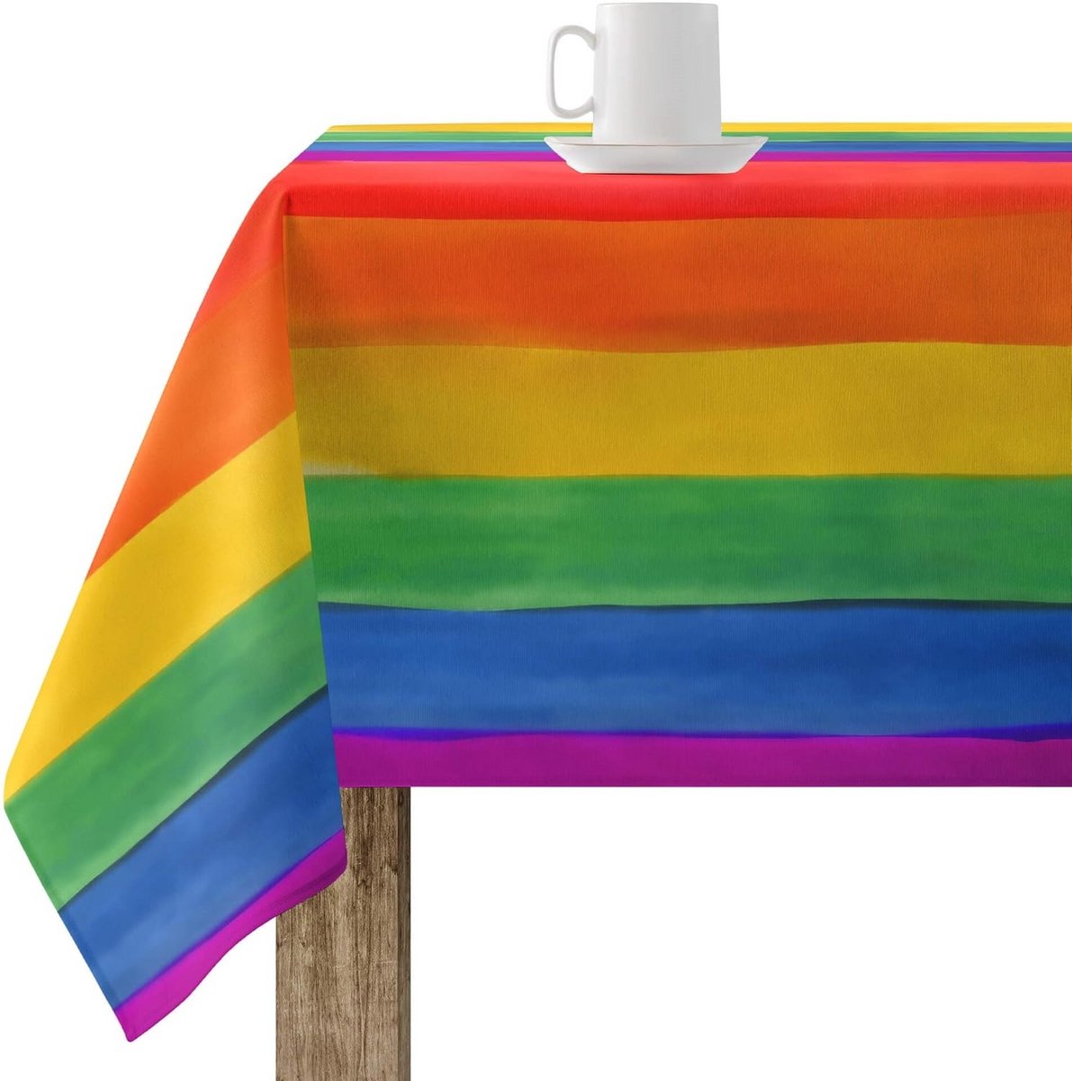 Wasbare Tafelkleed Met Coating 200x140 cm, Vlekbestendig en Vuilafstotend