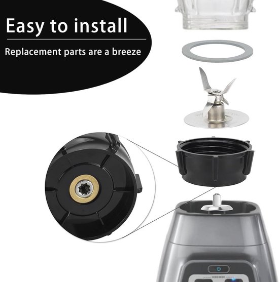 Reservedele voor sapcentrifuge - Compatibel met diverse modellen, 4 stuks — afbeelding 3