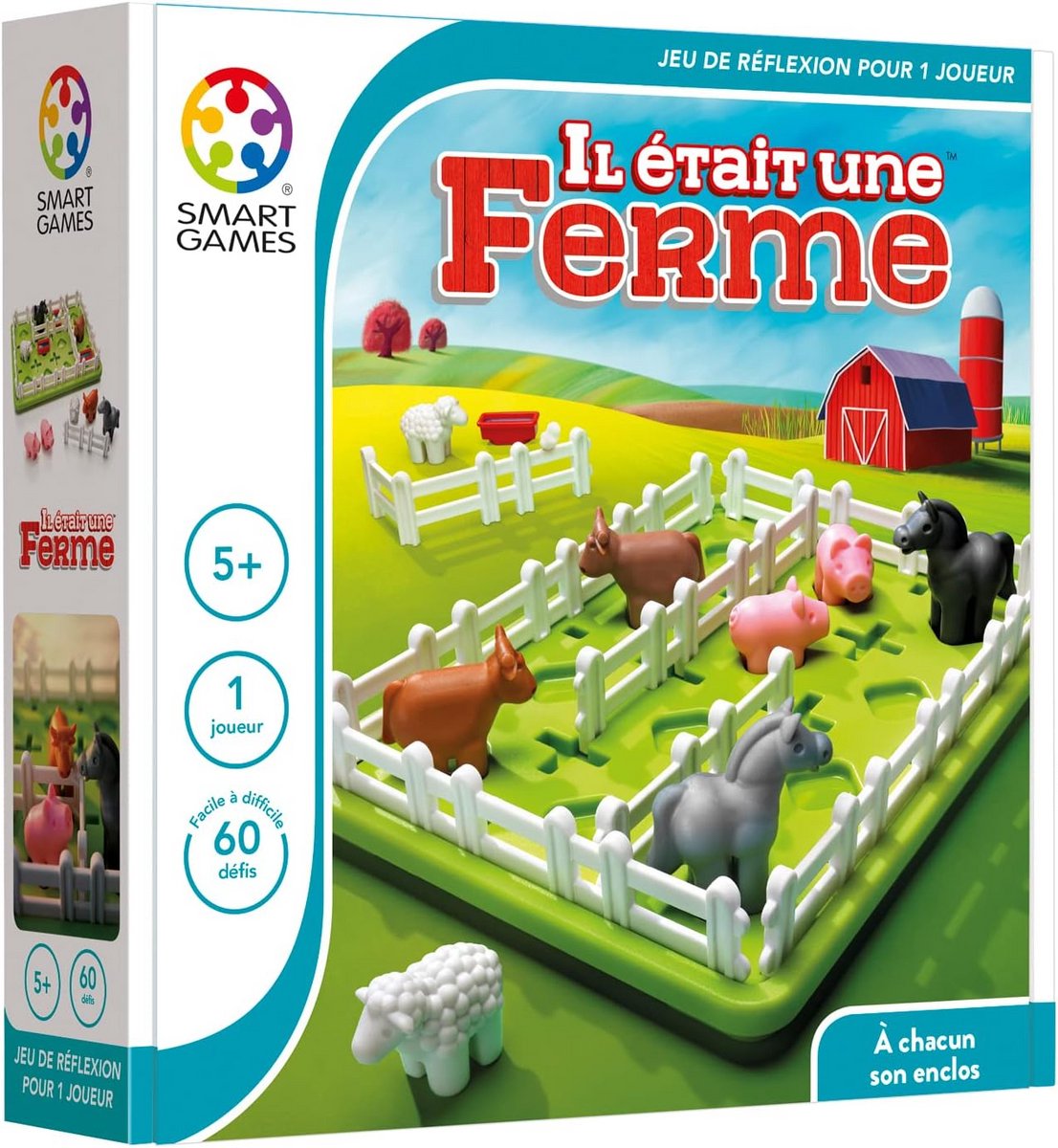 Puzzelspel voor Kinderen - Boerderij Dieren Scheiden - 60 Levels - 1 Speler - Geschikt voor 5 jaar en ouder