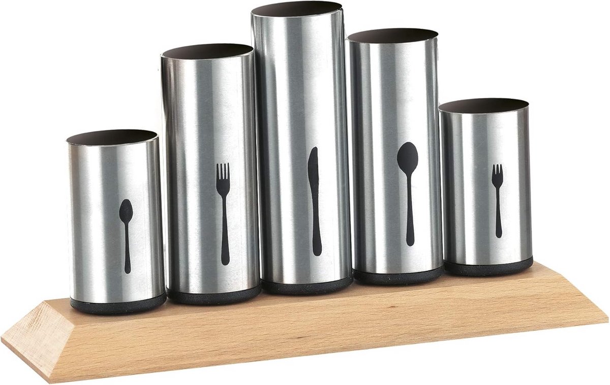 Esmeyer Cutlery holder stainless steel, 1 piece