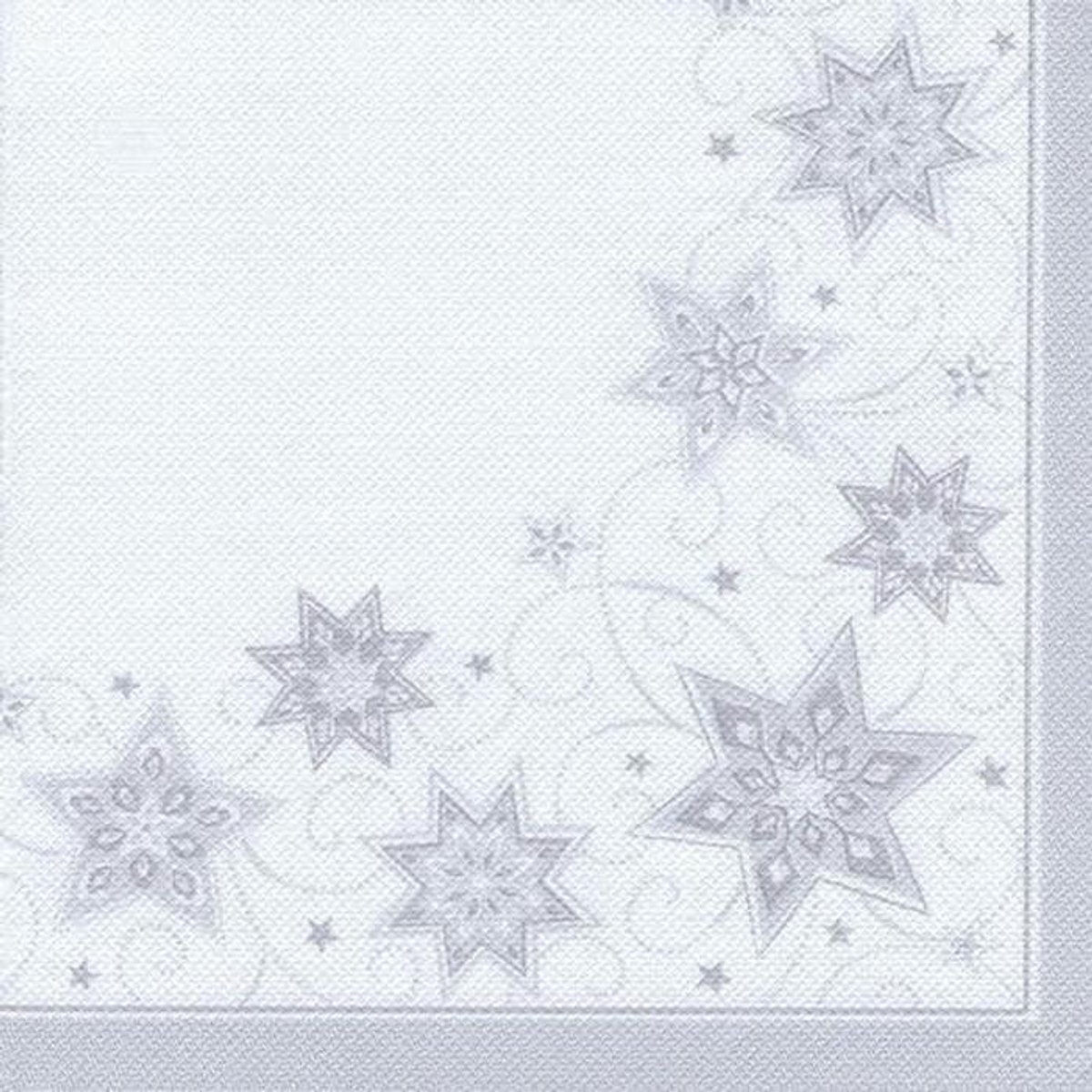 160 Witte Papieren Servetten 40x40 cm 1/4 Vouw - Luxe Diner Servetten