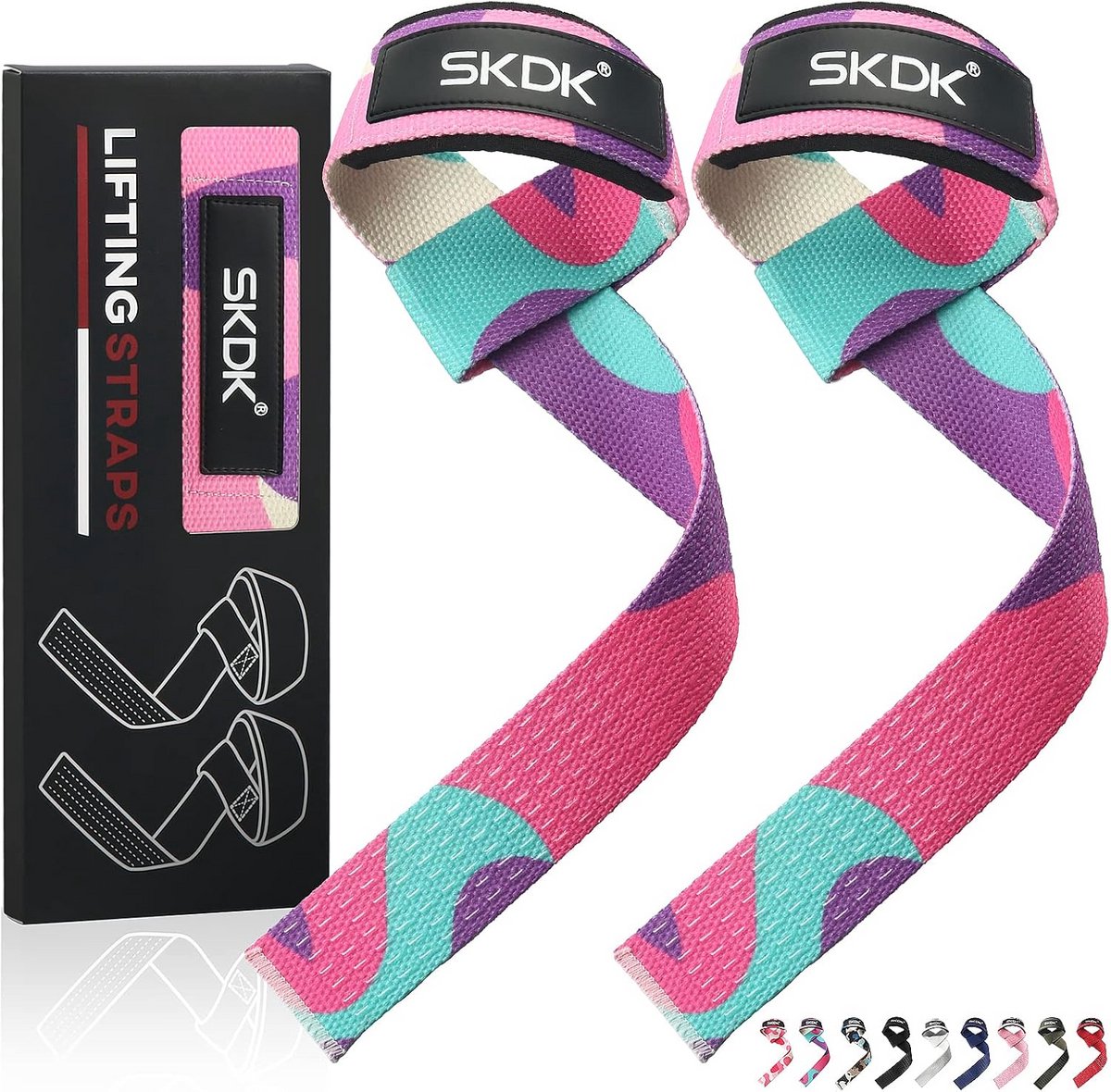 Lifting Straps voor Dames - Perfect voor Krachttraining en Gewichtheffen