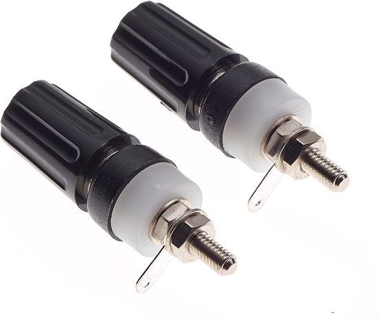 Akozon P1041 Testkabel, 2-delig, banaanstekker 4 mm, banaanstekker op banaanstekker, testkabel, multimeter, testkabel, 103 cm, voor elektrische of elektrische laboratoriumtests