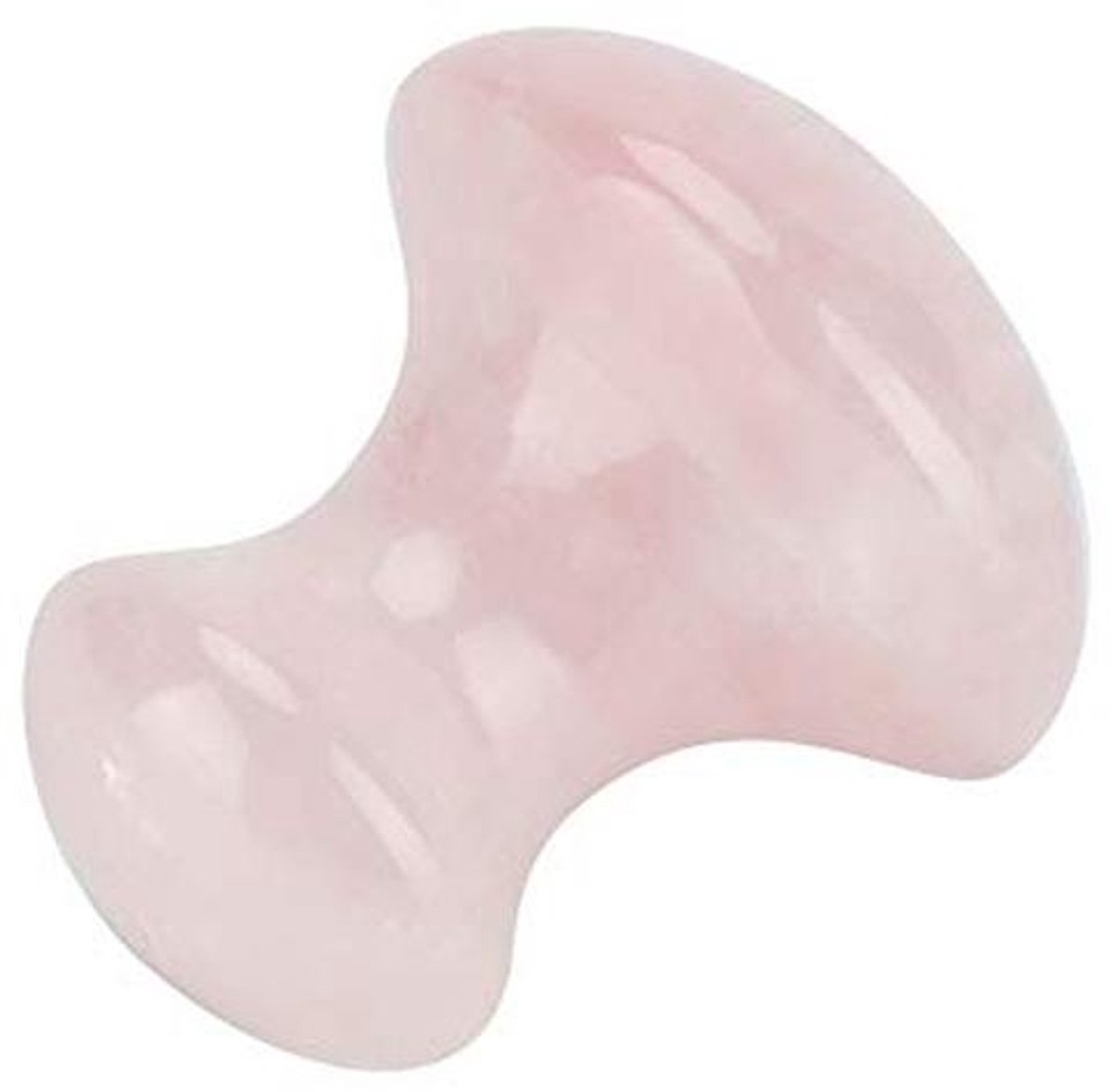 Natuurlijke Rozenkwarts Massagesteen - Paddestoelvormig Oogmassage Tool