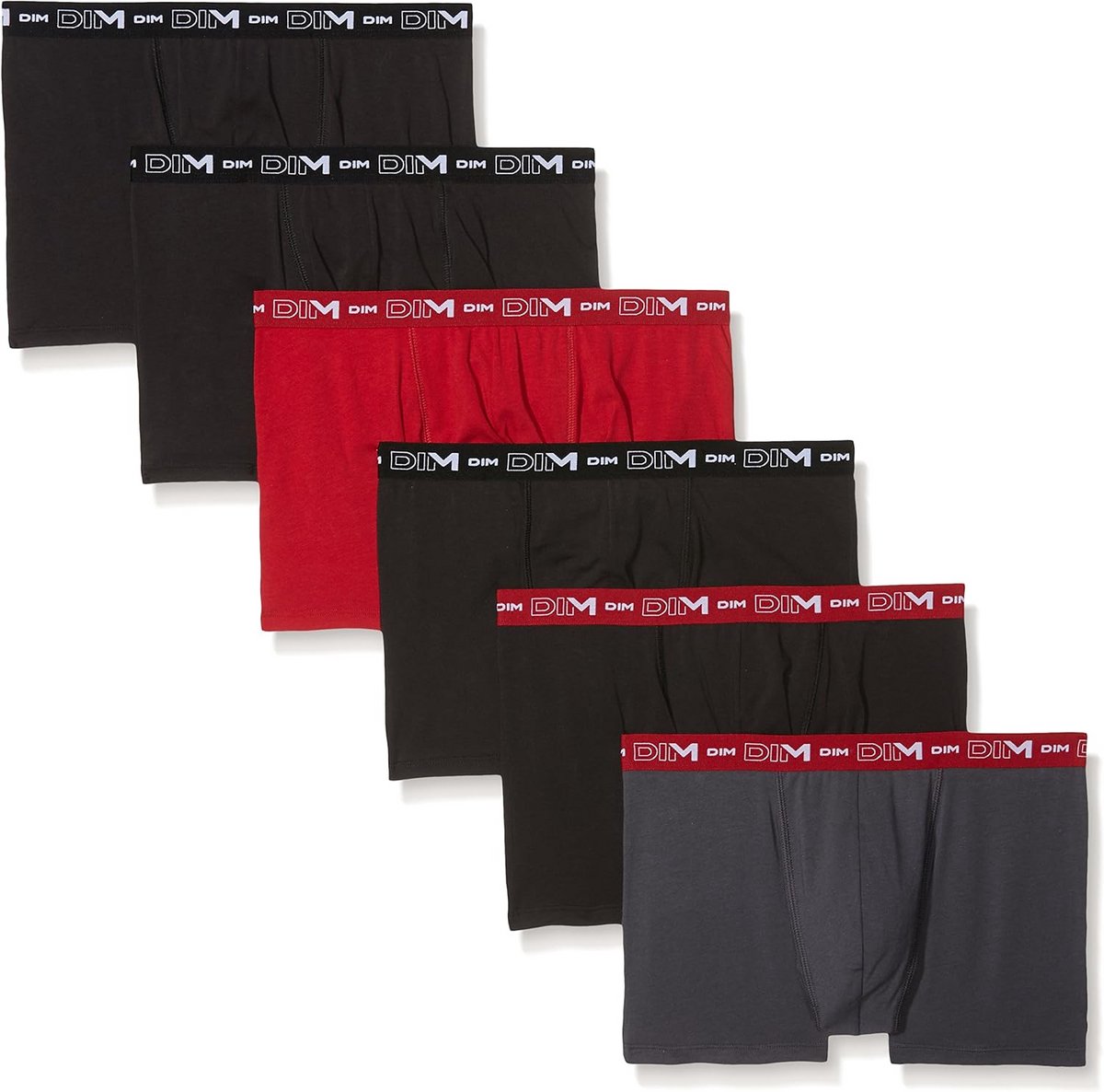 6-Pack Stretch Katoen Boxershorts voor Heren - Comfortabele Ondergoed Set in Diverse Kleuren