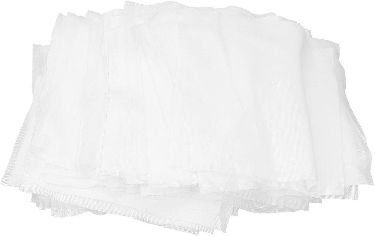 Microvezel Reinigingsdoek 400 Stuks - Streep Vrij en Pluisvrij 9,8 x 9,8 Cm