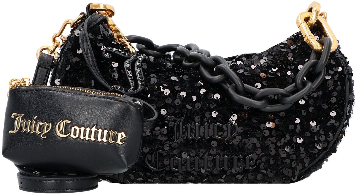 Juicy Couture Blossom Paillettes Schoudertas 24 cm - Dames - black