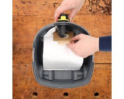 10 Stuks Stofzuigerzakken Geschikt voor Karcher T 7/1 en T10/1 - Vervanging voor 6.904-315.0