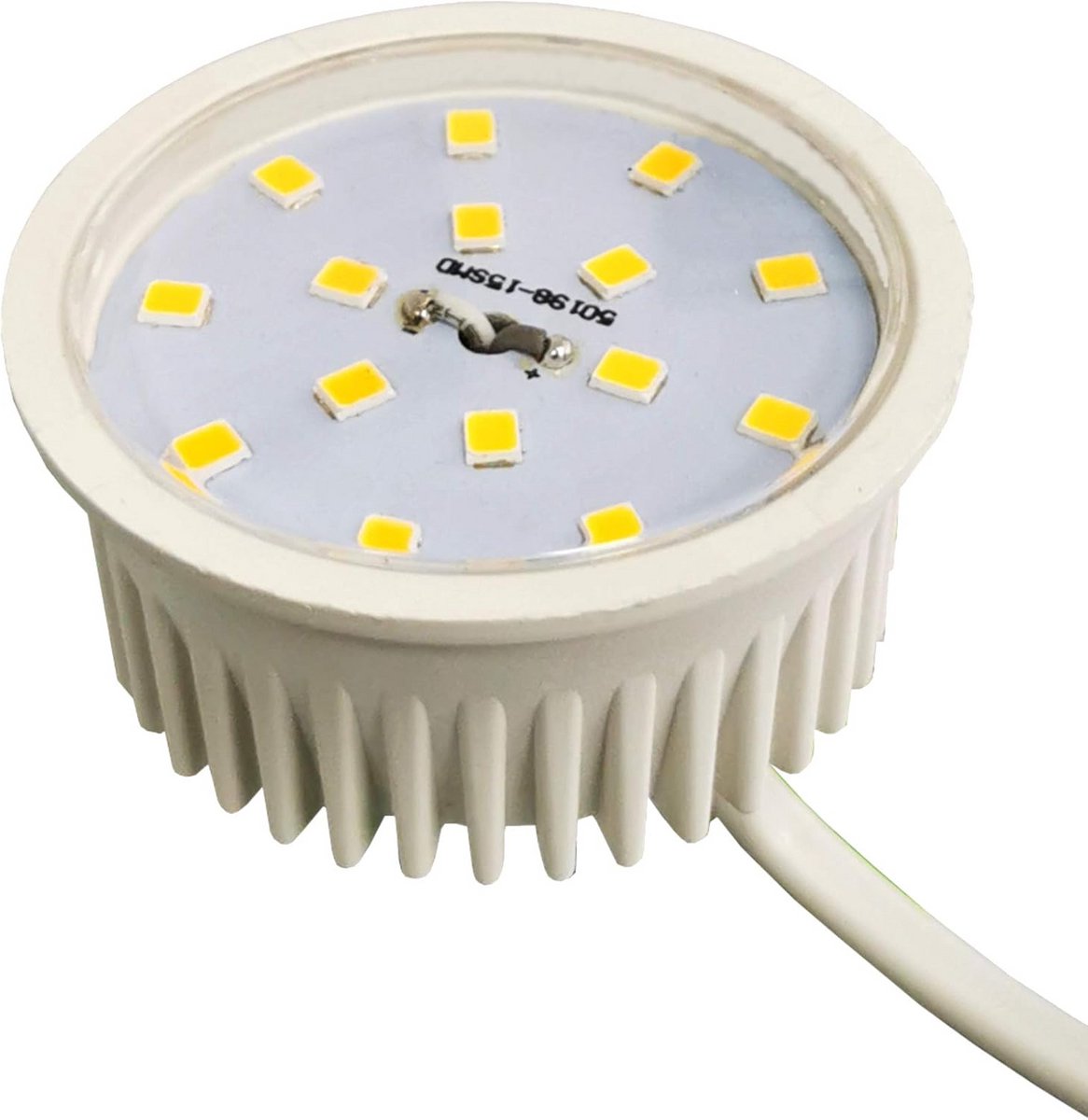Set van 6 LED Inbouwspots 3000K Warm Wit - Ultra Plat met 3 Stappen Dimbaar