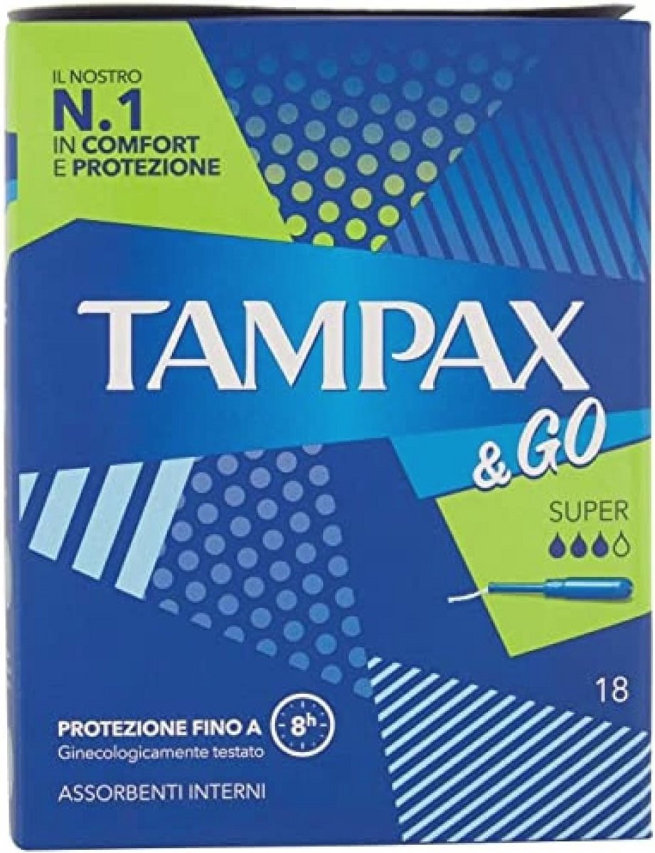 Super Tampons voor gemiddelde tot hoge stromingen - 18 stuks