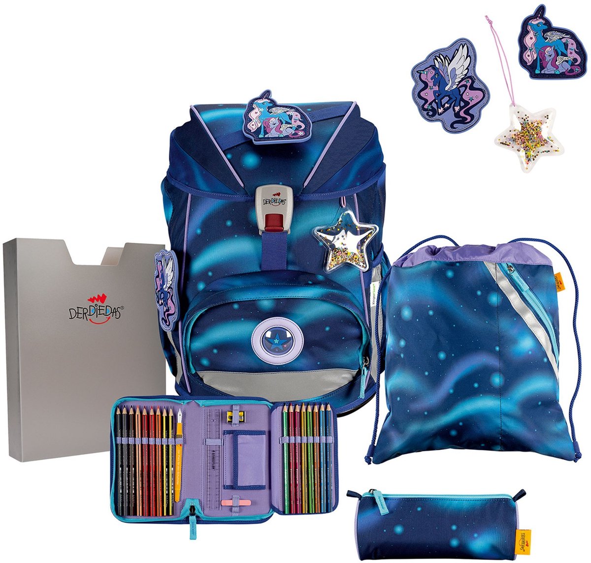 DerDieDas ErgoFlex schooltas set 5st.