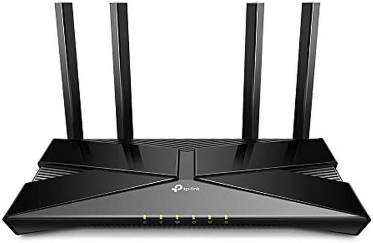 WiFi 6 AX3000 Router met 5 Gigabit Poorten en Parental Controls