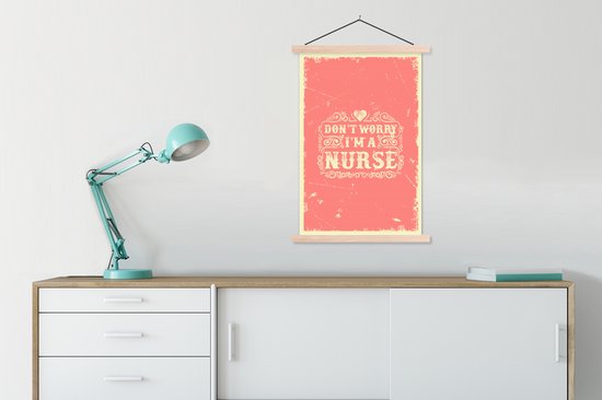 Affiche scolaire - Vintage - Design - Texte - 60x90 cm - Lattes vierges