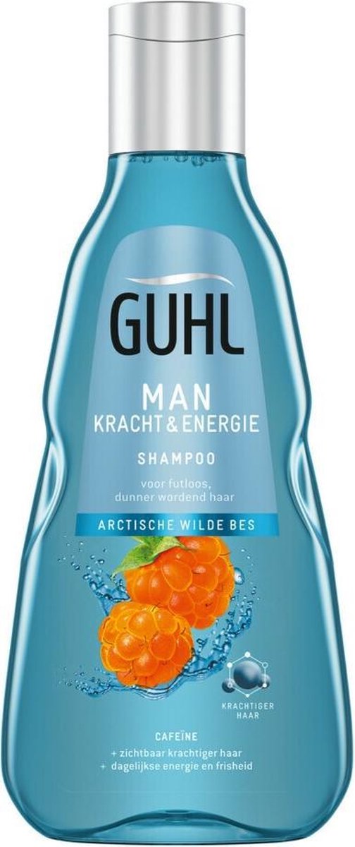 Guhl Man Kracht & Energie Shampoo 250ml | bol.com
