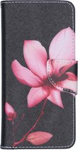 Design Softcase Booktype Samsung Galaxy A41 hoesje - Bloemen