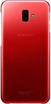 Samsung Galaxy J6 Plus (2018) Gradation Cover EF-AJ610CR - Rood