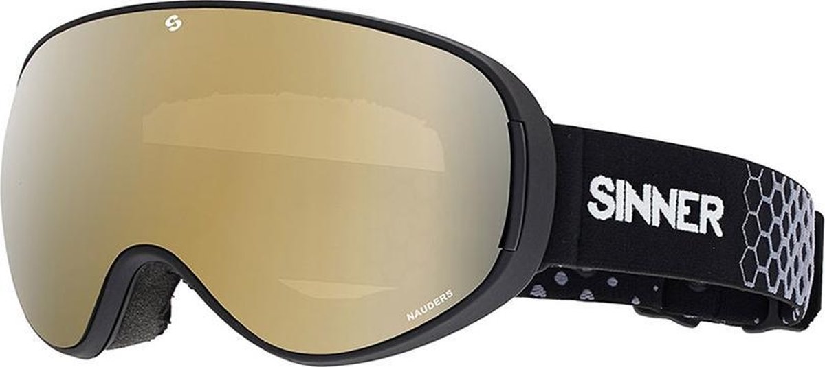 Sinner Nauders + Extra SINTEC® Lens - Skibril - Volwassenen - Zwart | bol
