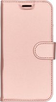 Accezz Wallet Softcase Booktype Samsung Galaxy J7 (2017) hoesje - Rosé goud