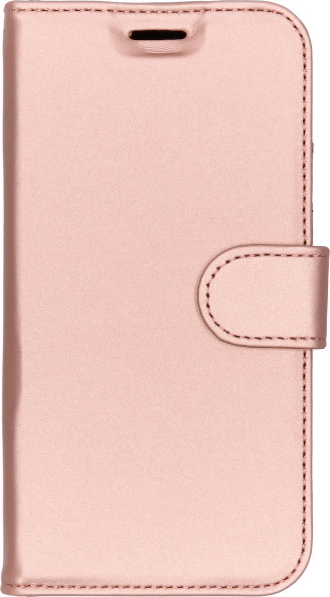 Accezz Wallet Softcase Booktype Samsung Galaxy J7 (2017) hoesje - Rosé goud