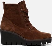 Gabor Gabor Veterboots Cognac Suede - Maat 40