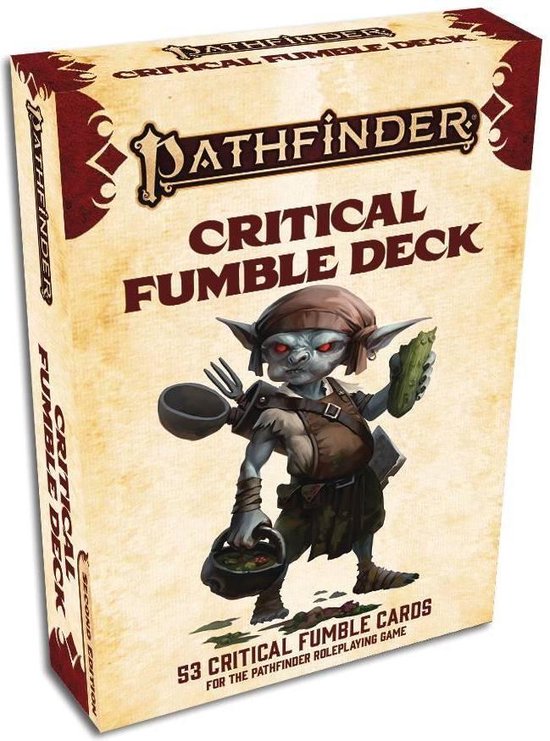 Afbeelding van het spel Pathfinder 2E - Critical Fumble Deck (EN)