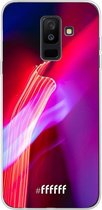 Samsung Galaxy A6 Plus (2018) Hoesje Transparant TPU Case - Light Show #ffffff