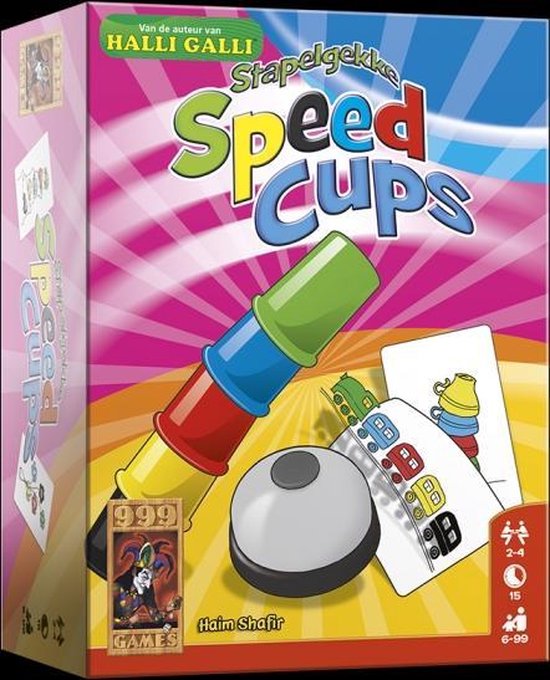 Stapelgekke Speed Cups Actiespel - 999 Games