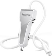 Hama Auto-oplader Lightning Power Delivery (PD) 30W Wit