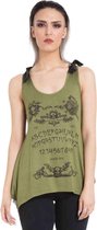 Jawbreaker Mouwloze top -S- Ouija Board Groen