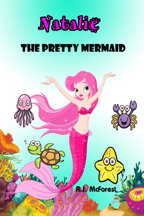 Natalie,The Pretty Mermaid - cover