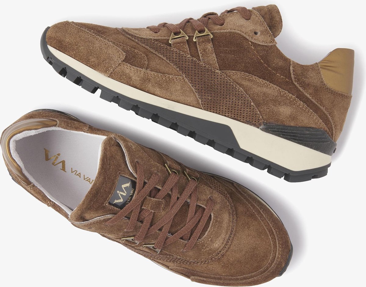 Lynn Brave - VIA VAI bruine sneakers - maat 42 | bol.com
