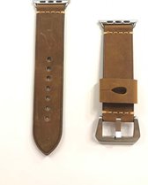 watchbands-shop.nl Leren bandje - Apple Watch Series 1/2/3/4 (38&40mm) - Bruin