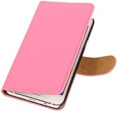 Wicked Narwal | bookstyle / book case/ wallet case Hoes voor Samsung galaxy a5 2015Roze